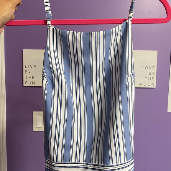 Cropped summer tie around tops - Picture 3 of 4